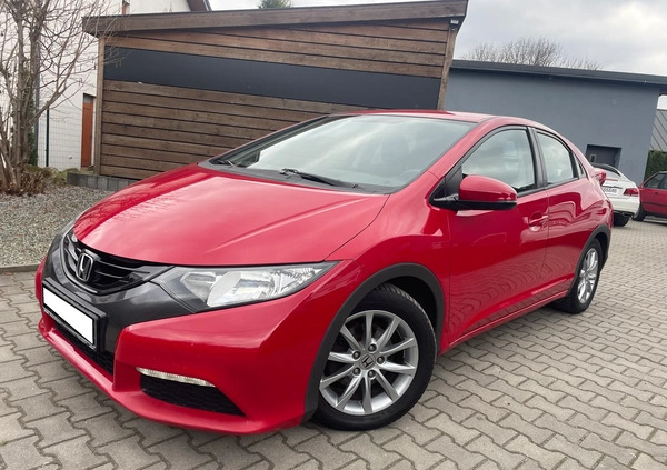 Honda Civic cena 32900 przebieg: 124000, rok produkcji 2012 z Kowary małe 191